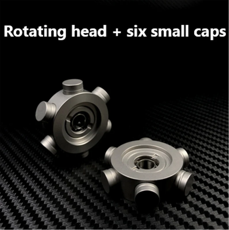 Ghost Tower Fidget Spinner Display Kit（608/688/R188bearing）-Big white EDC