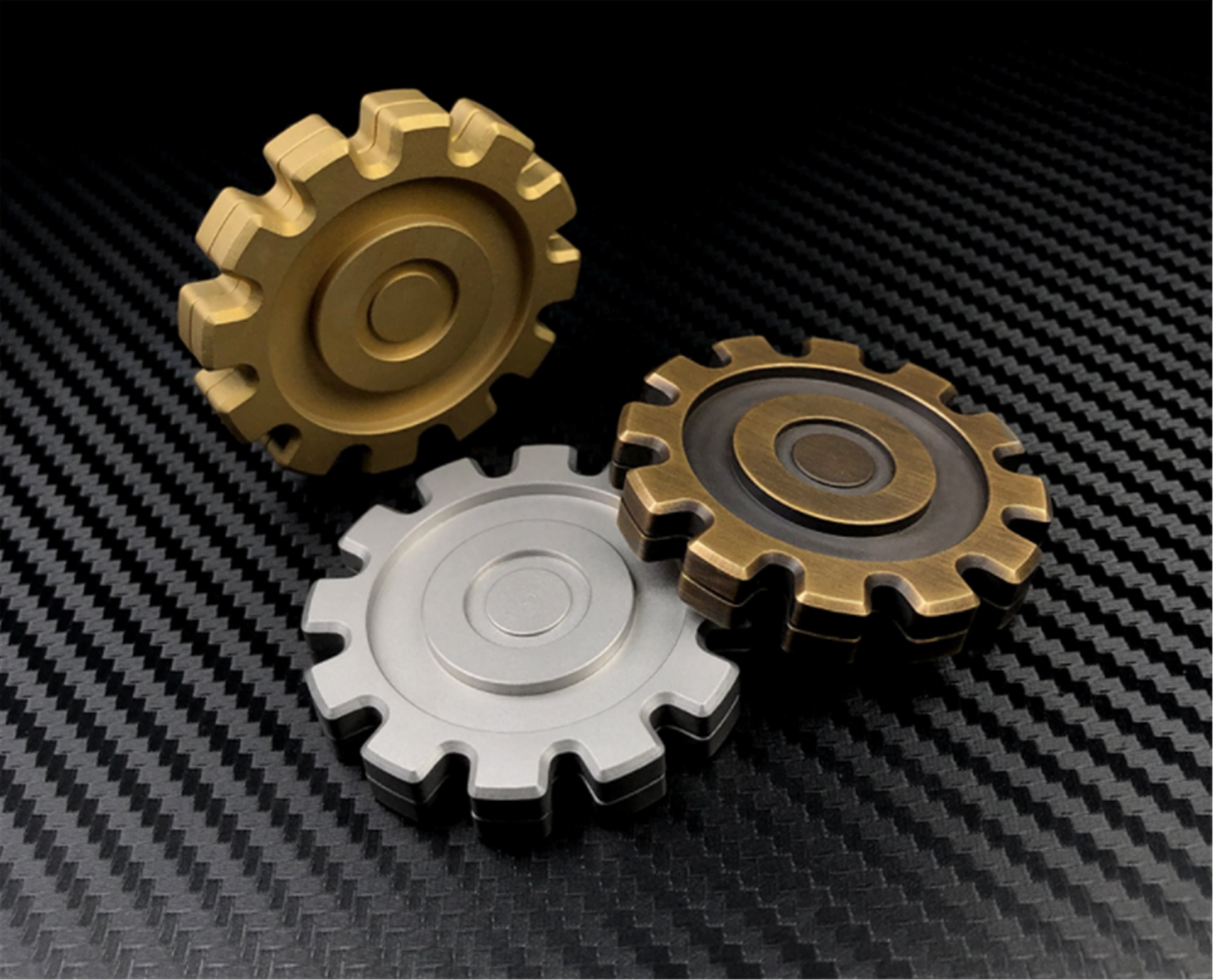 Gear haptic coins-Big white EDC