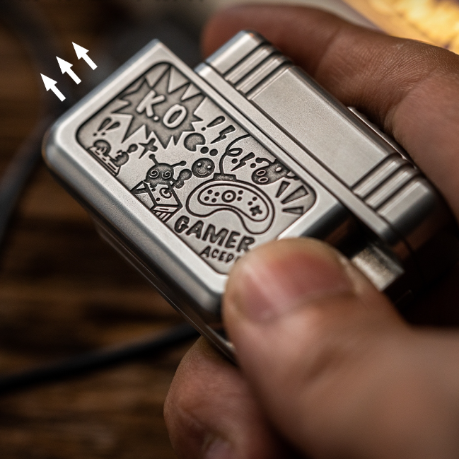 Gamer cassette silder-Big white EDC