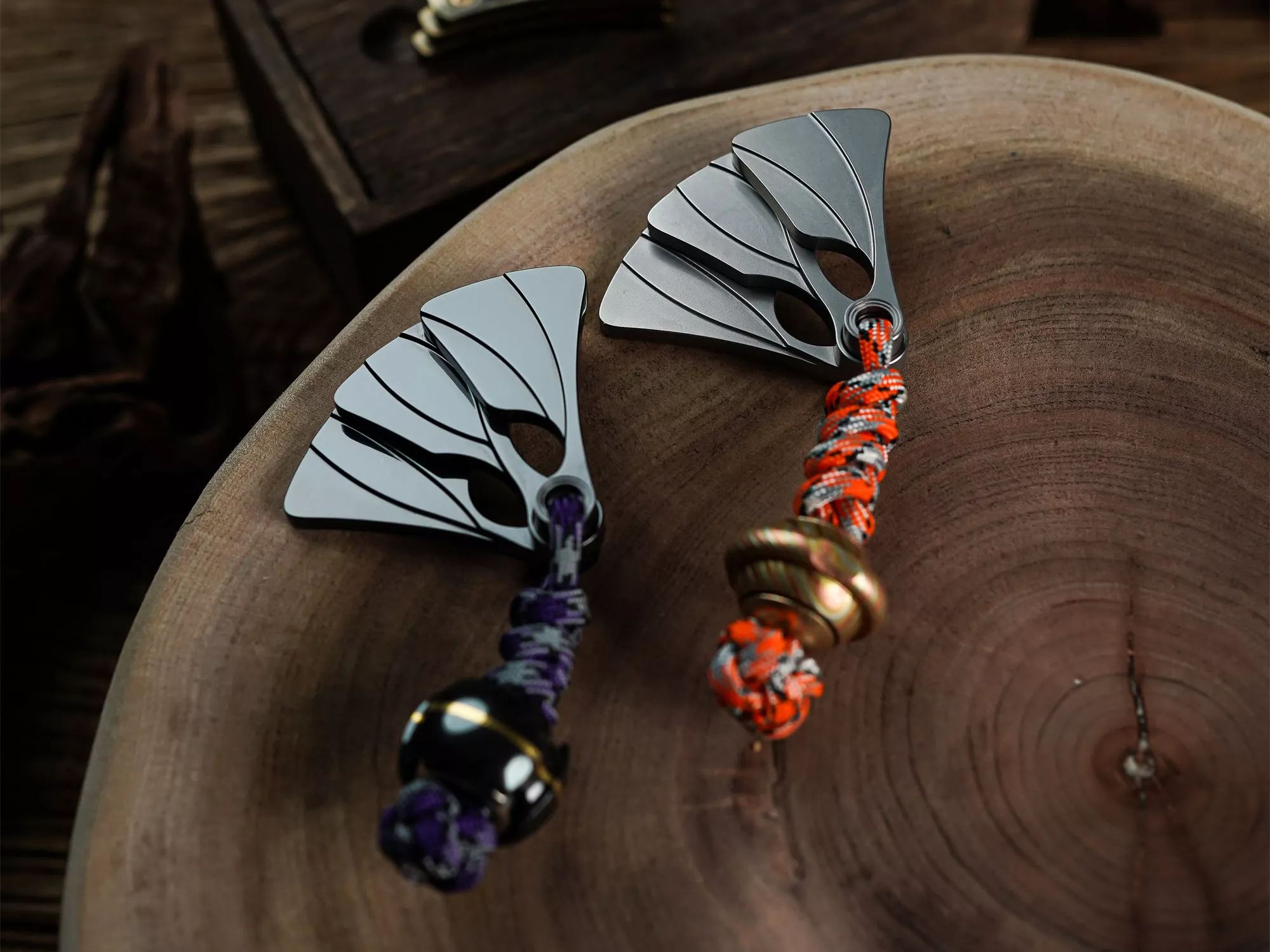 Peacock Feather-Big white EDC