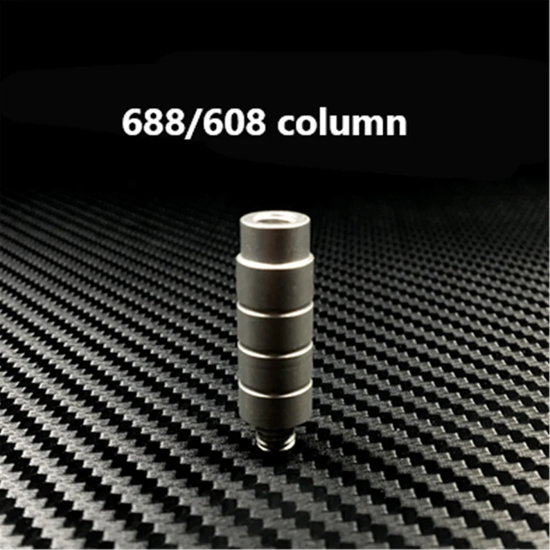 Ghost Tower Fidget Spinner Display Kit（608/688/R188bearing）-Big white EDC