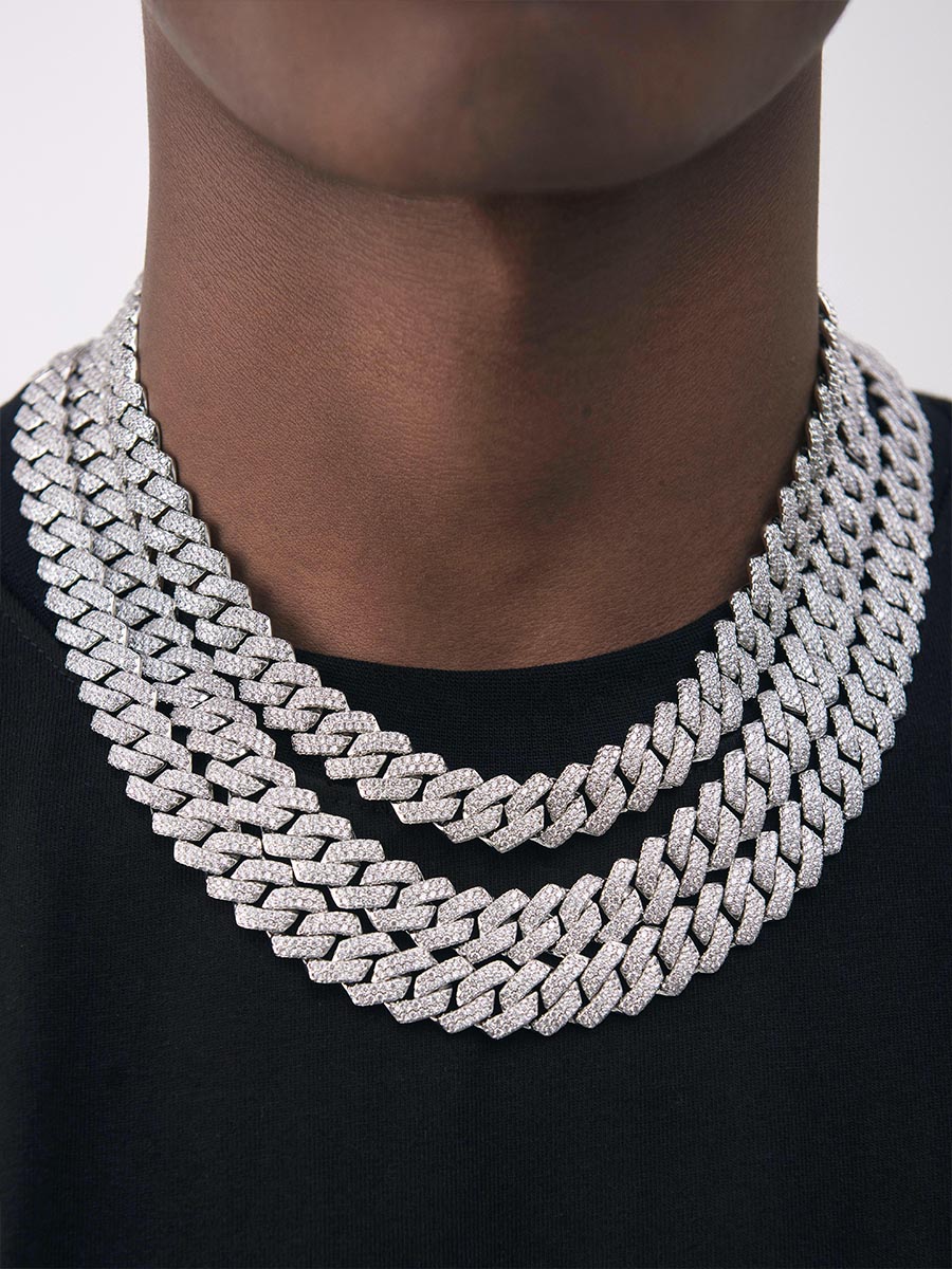 14mm Iced Out Cuban Link Chain-CLC&CO