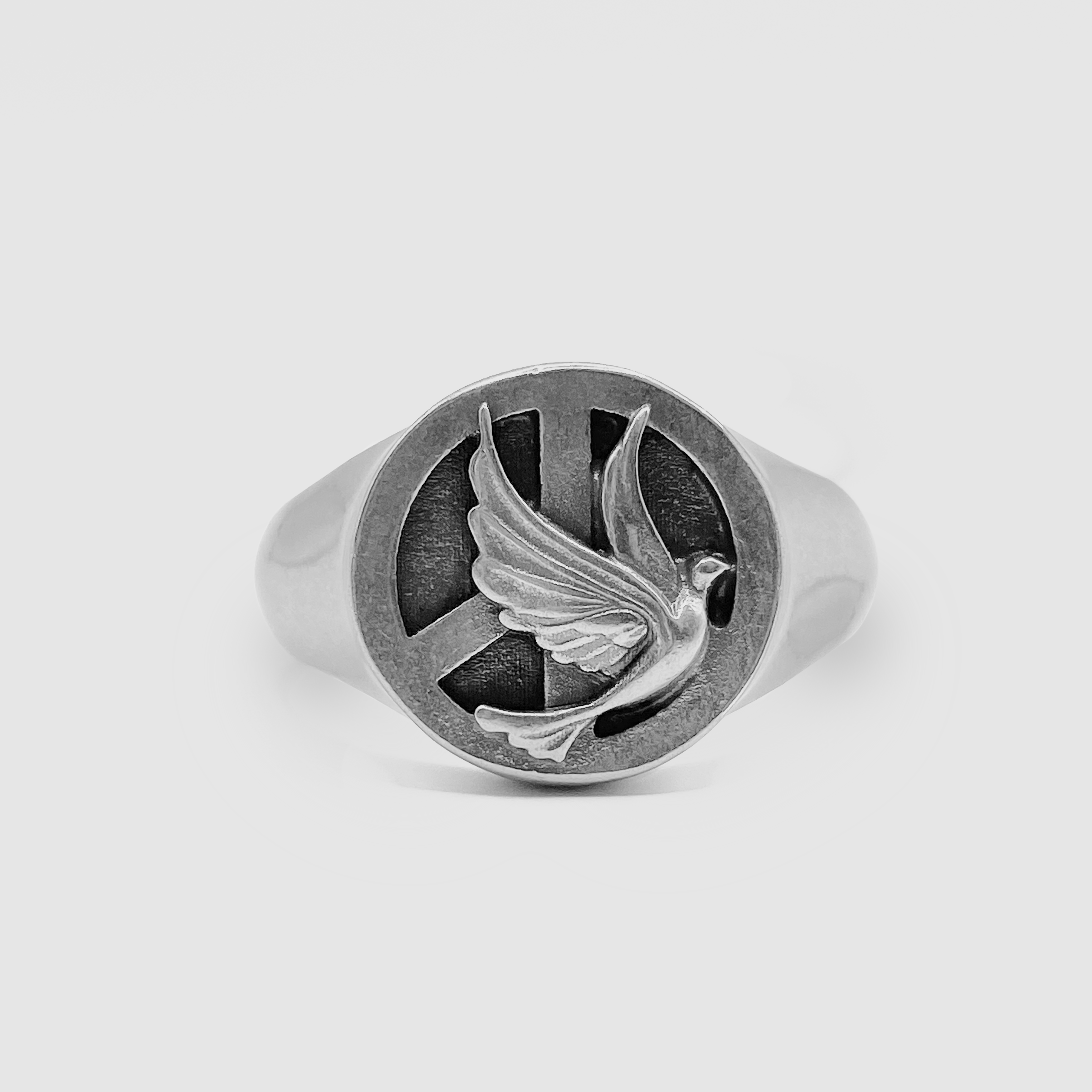 High-Quality Silver Freedom Ring