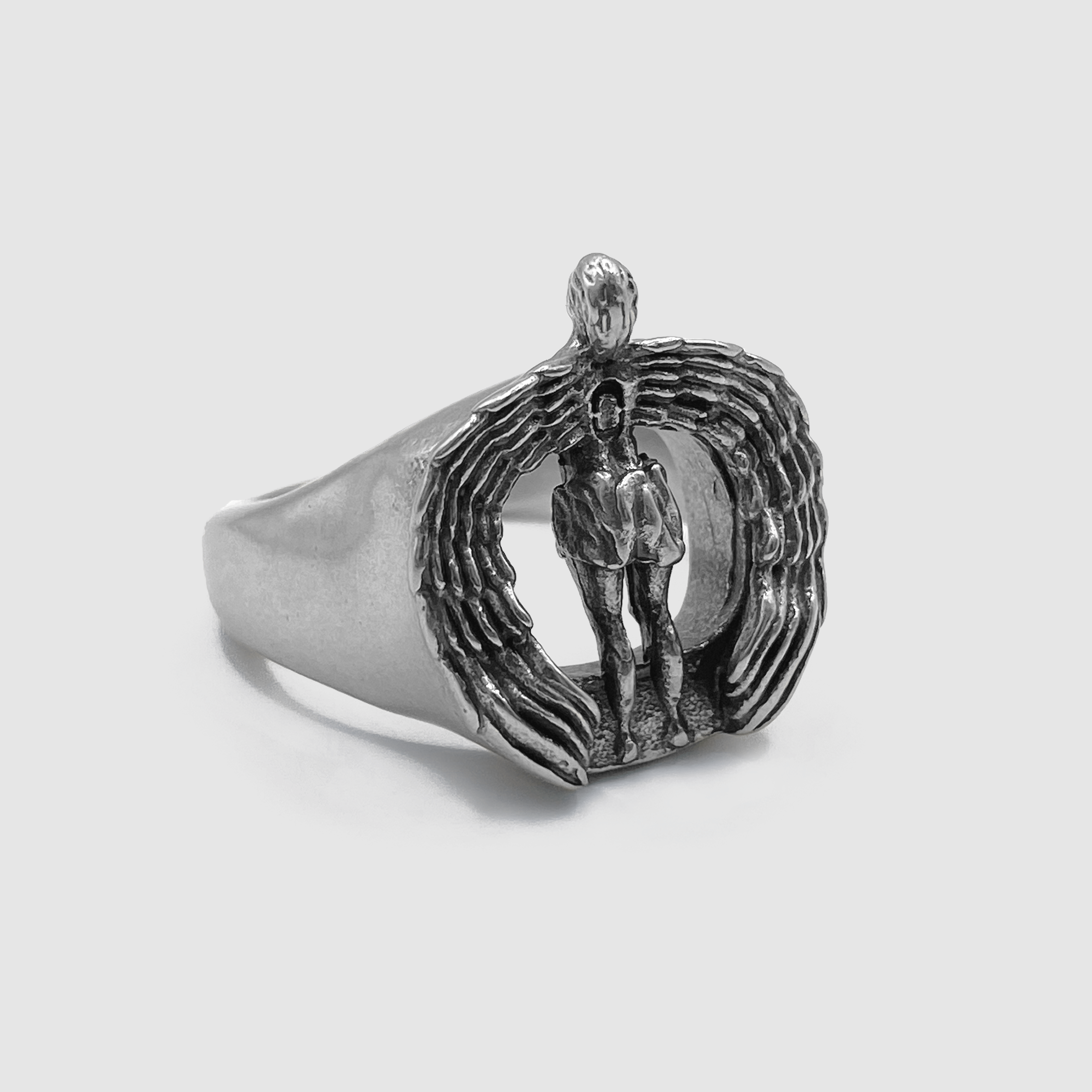 Men's Silver Icarus Ring