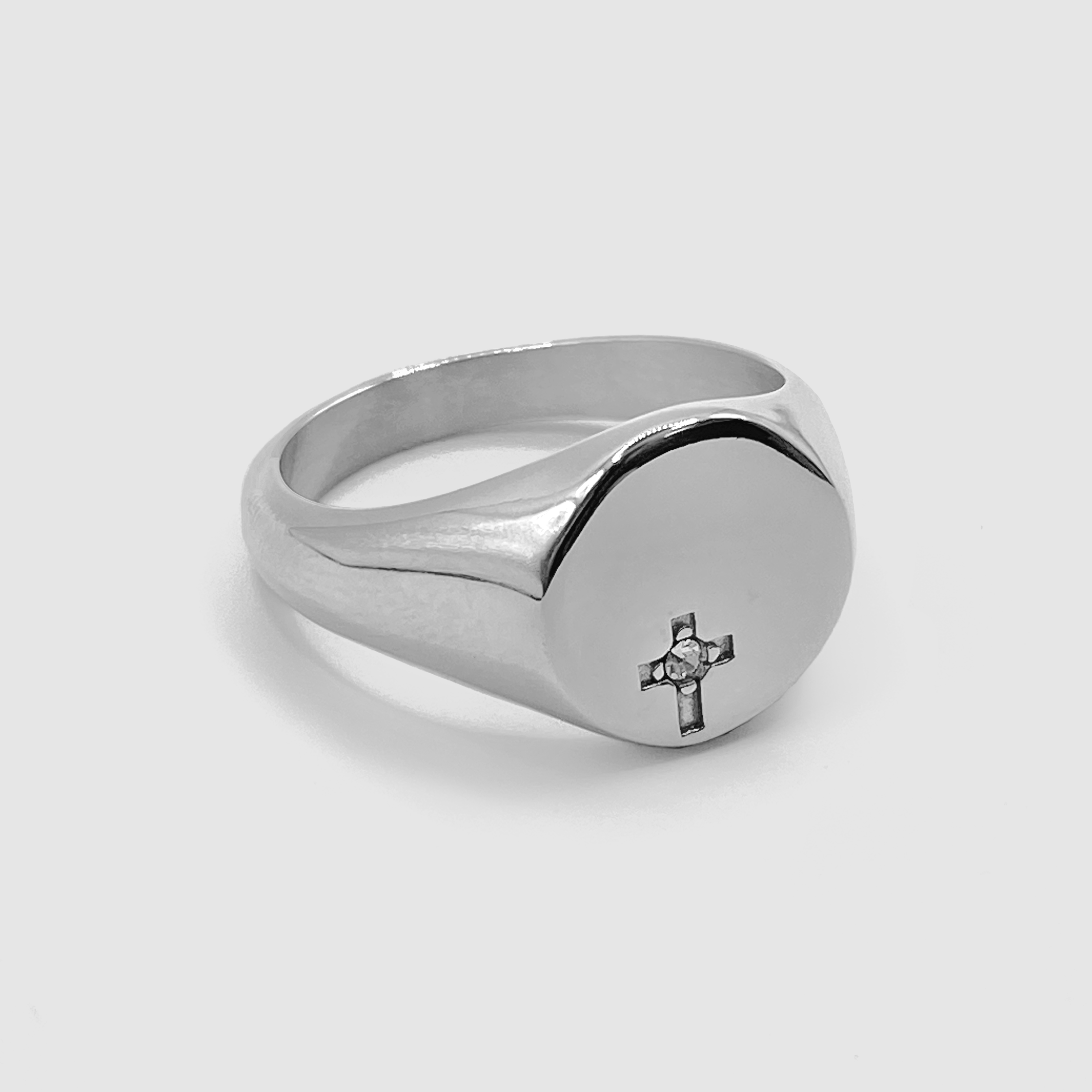 Silver Fate Signet Ring