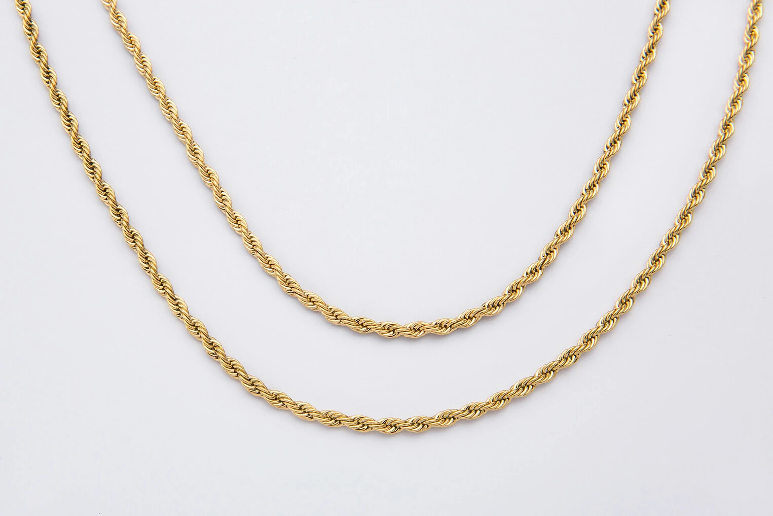 Gold Rope Chain-CLC&CO Jewelry