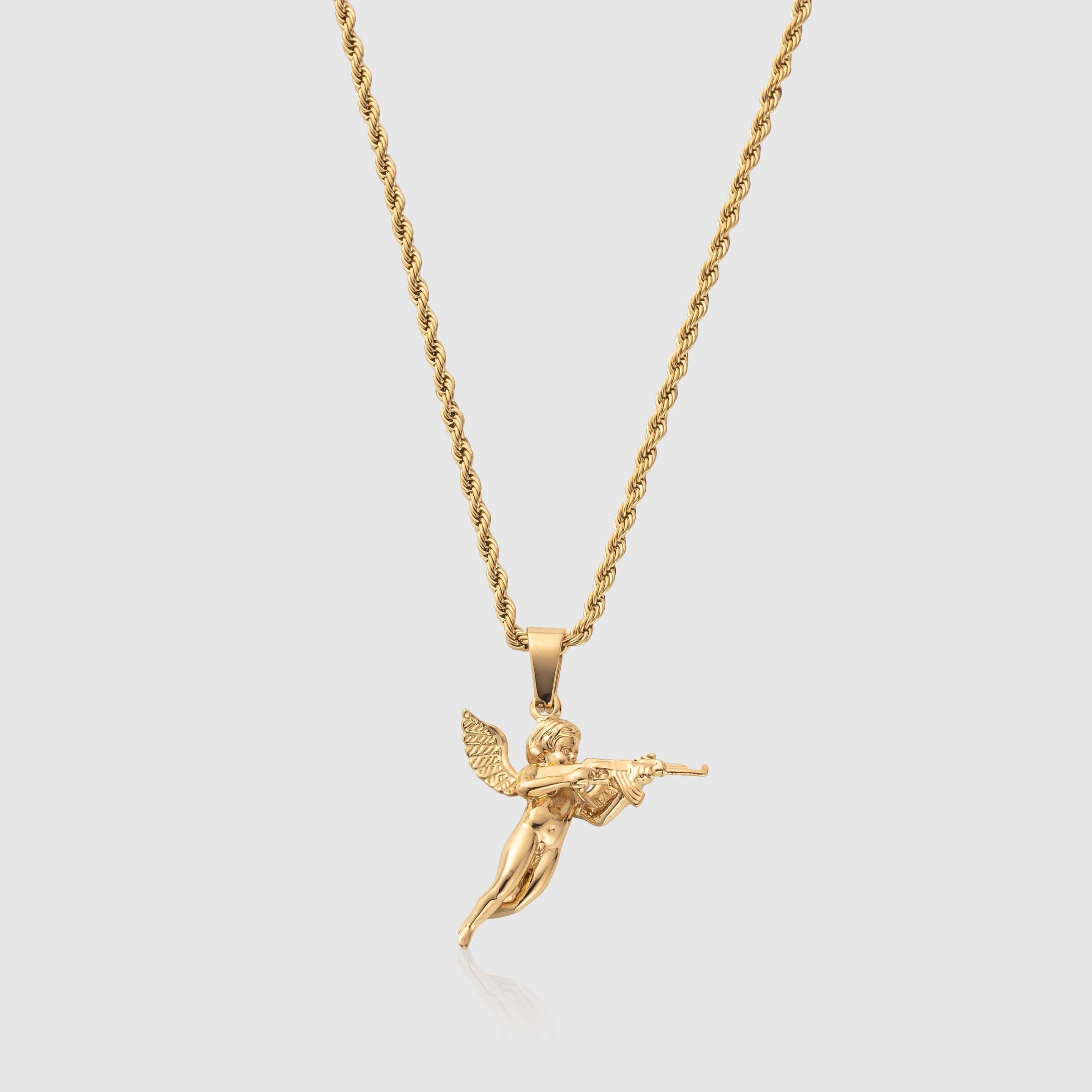 Gold Cupid's Revenge Necklace