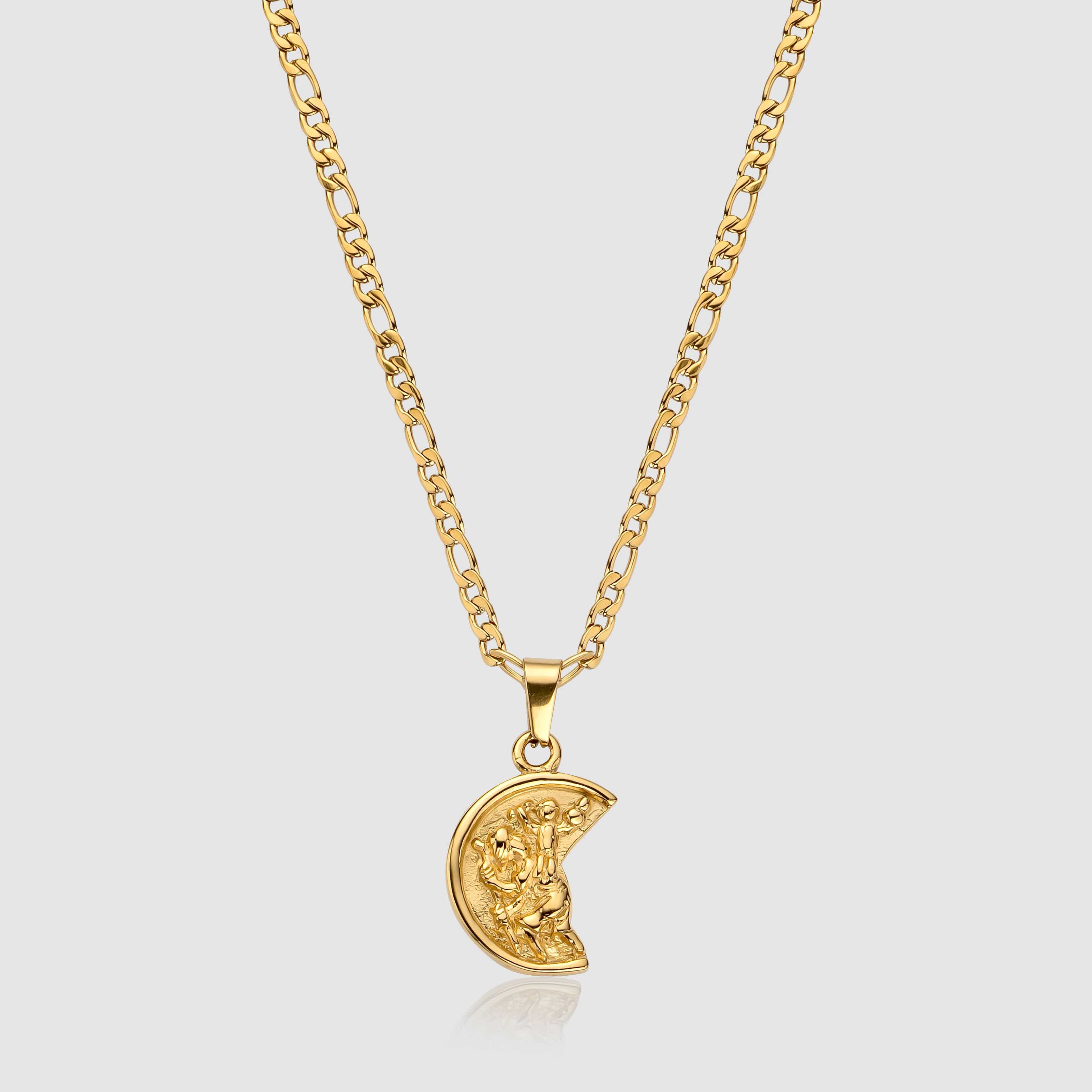 Gold St. Christopher Chain