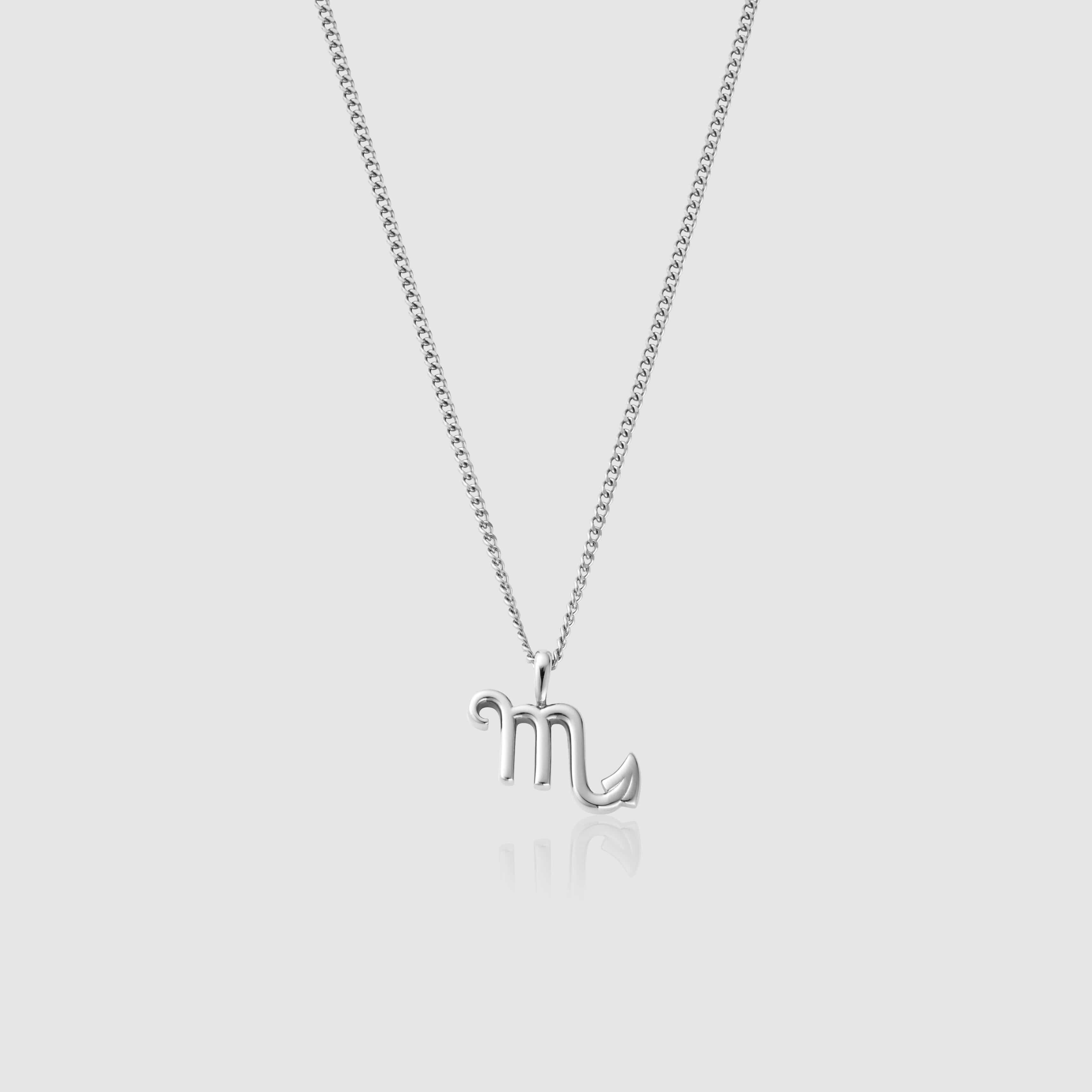 Silver Scorpio Necklace