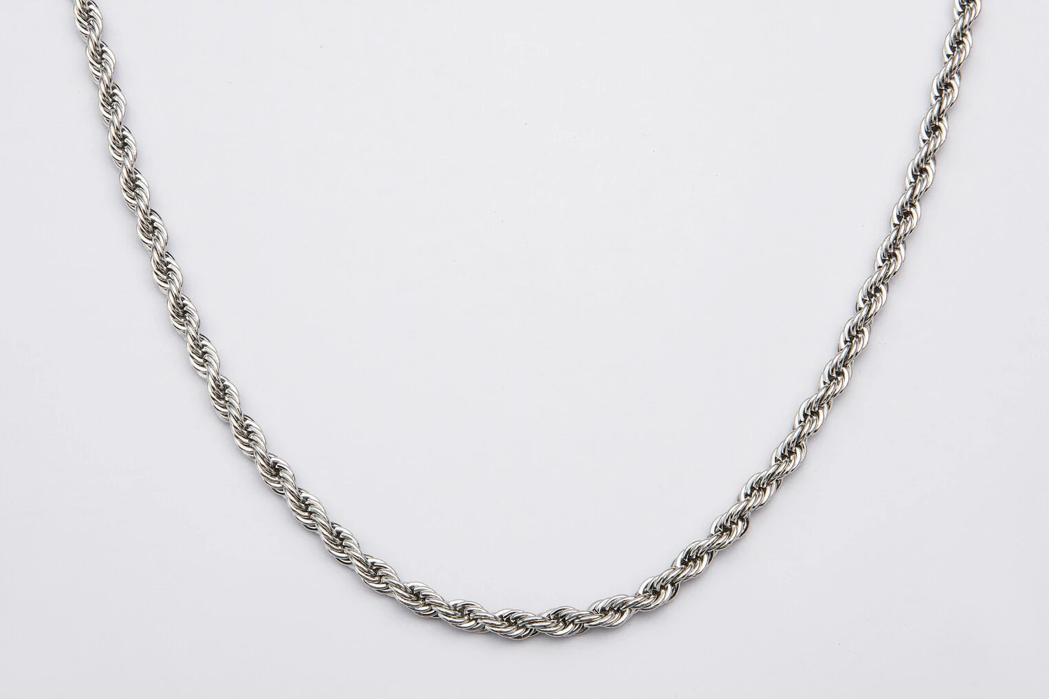 5mm Silver Rope Chain-CLC&CO