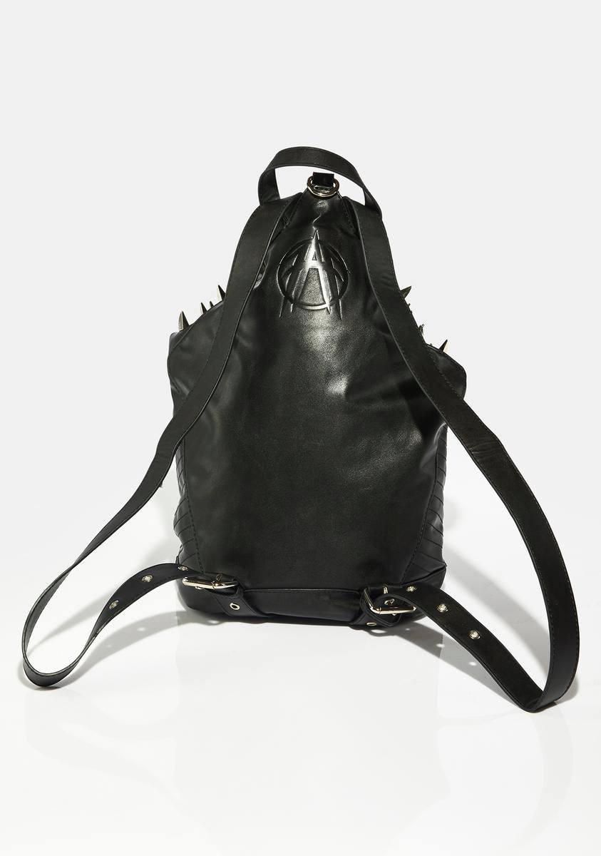 Draco Spiked Backpack-annaxin