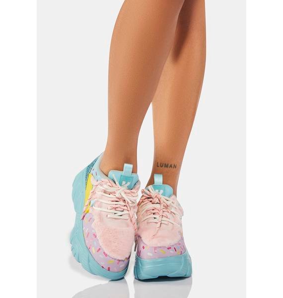 FIZZ WIZZ BUBBLEGUM PLATFORM SNEAKERS-annaxin