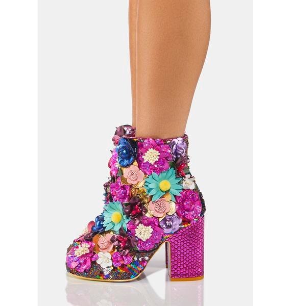 GARDEN GALA BOOTIES-annaxin