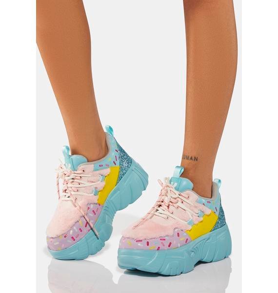 FIZZ WIZZ BUBBLEGUM PLATFORM SNEAKERS-annaxin
