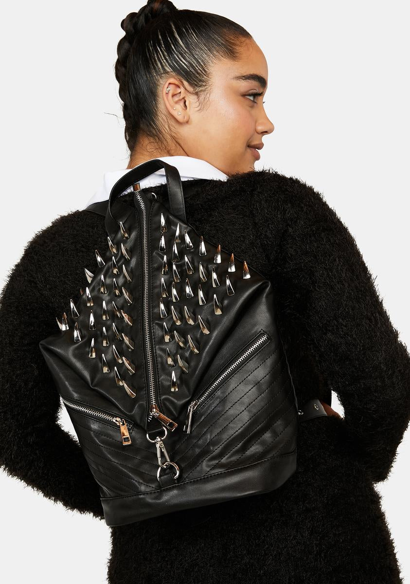 Draco Spiked Backpack-annaxin