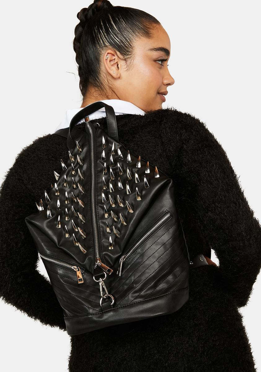 Draco Spiked Backpack-annaxin