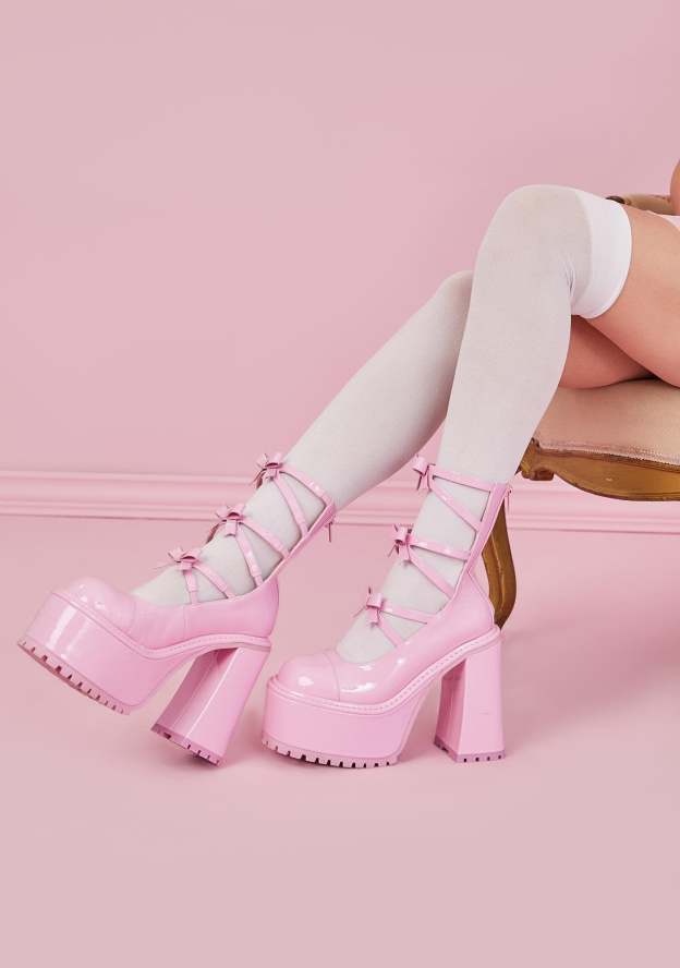 LOVE HANGOVER PLATFORM MARY JANES-annaxin