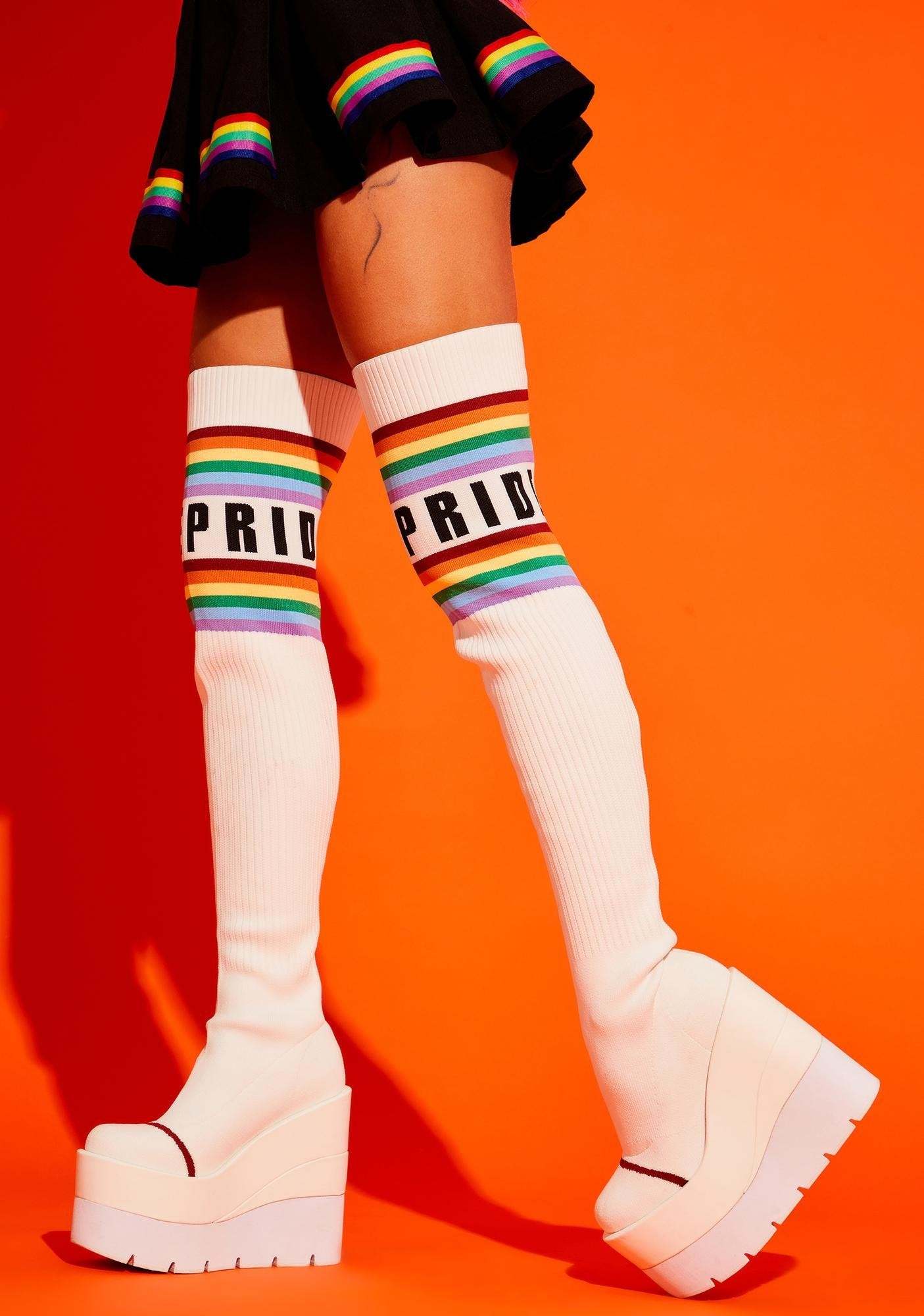 BEAMING WITH LOVE THIGH HIGH BOOTS-annaxin