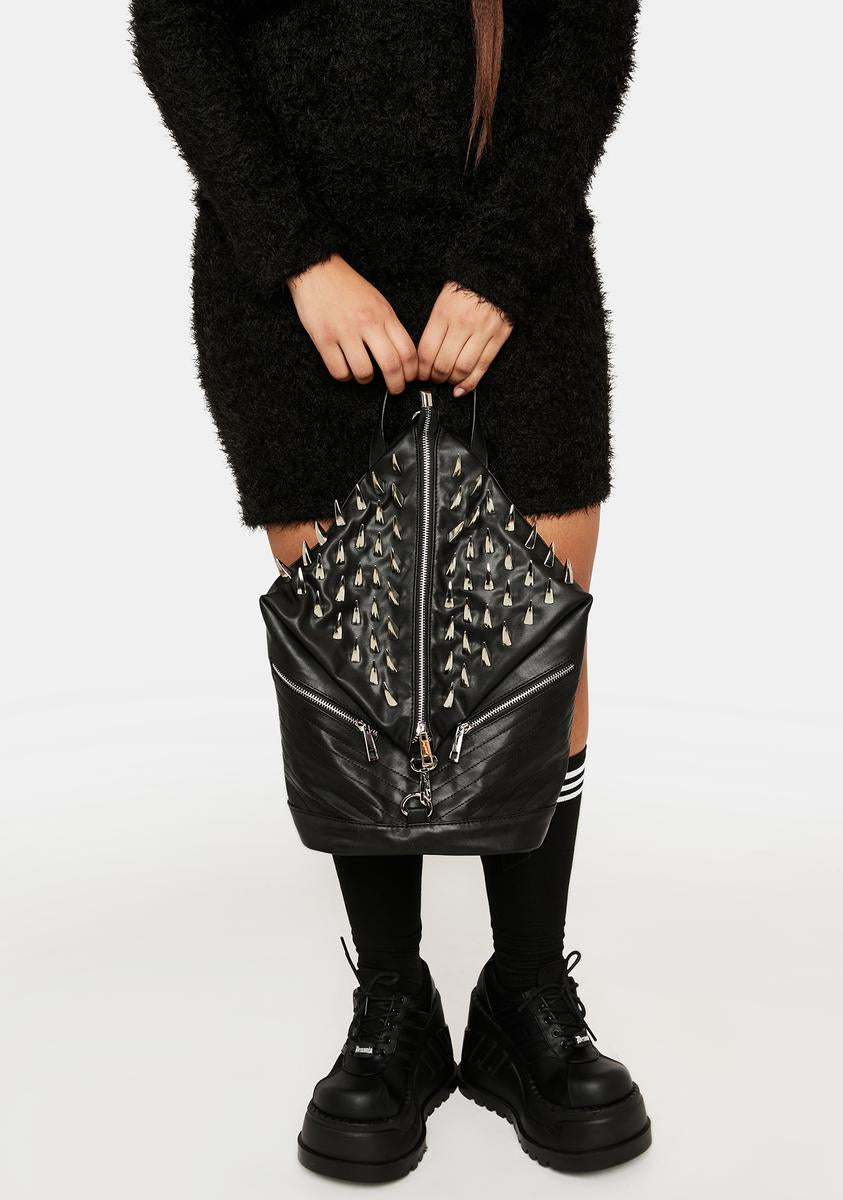 Draco Spiked Backpack-annaxin