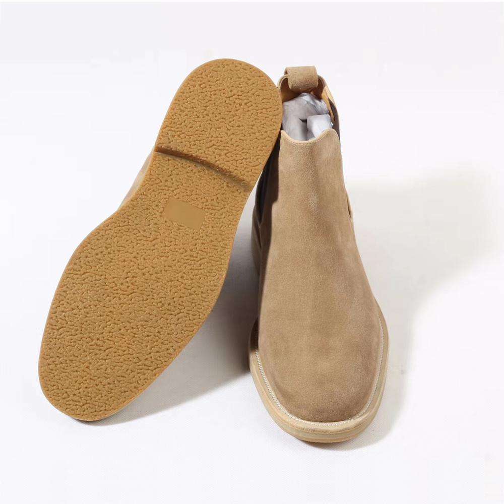 British Classic Design Leather Short Boots Men's Casual Leather Martin Boots for Men Premium Suede Boot