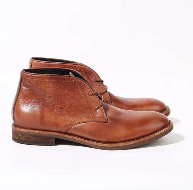 Factory Direct Supply Official Fashion Leather Boots for Man Leather Boots Flat Bottom Boots Casual Men
