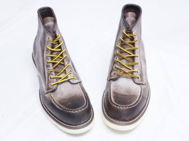 Western Style Gray Oil Resistant Anti Slip Leather Lace-Up Good Year Safety Boots Men Winter Heavy Boots Big Size