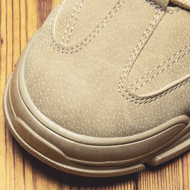 Men Casual  Boots Platform Sneakers Leather Sneakers Work Shoes Male Vulcanized Travel Running Walking Moccasins Shoe