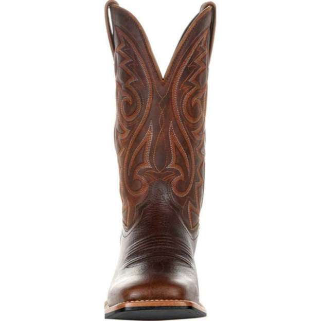 Men Leather Cowboy Boots Embroidered Women Slip on Embroidery  Western Boot Unisex Classic Vintage Knight Boots  Footwear