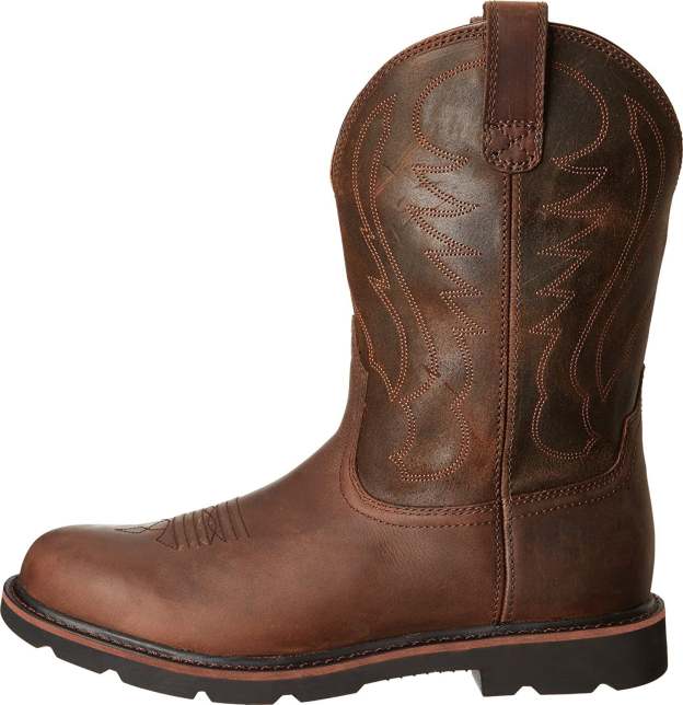 Men Leather Western Boot Comfortable Knight Boots Anti-slip Vintage Cowboy Boots Comfort Walking Chelsea Bottines Bota Footwear