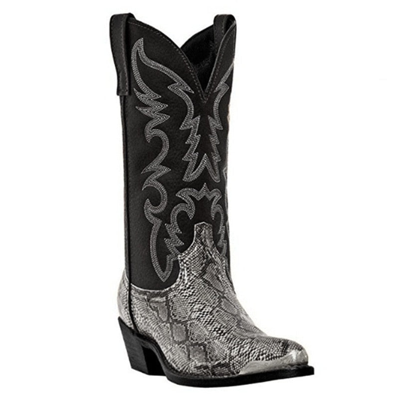 Men Wesern Boots Comfortable  Boots Leather Chelsea Boots Comfortable Plus Size Handmade Retro Knight Boots Footware