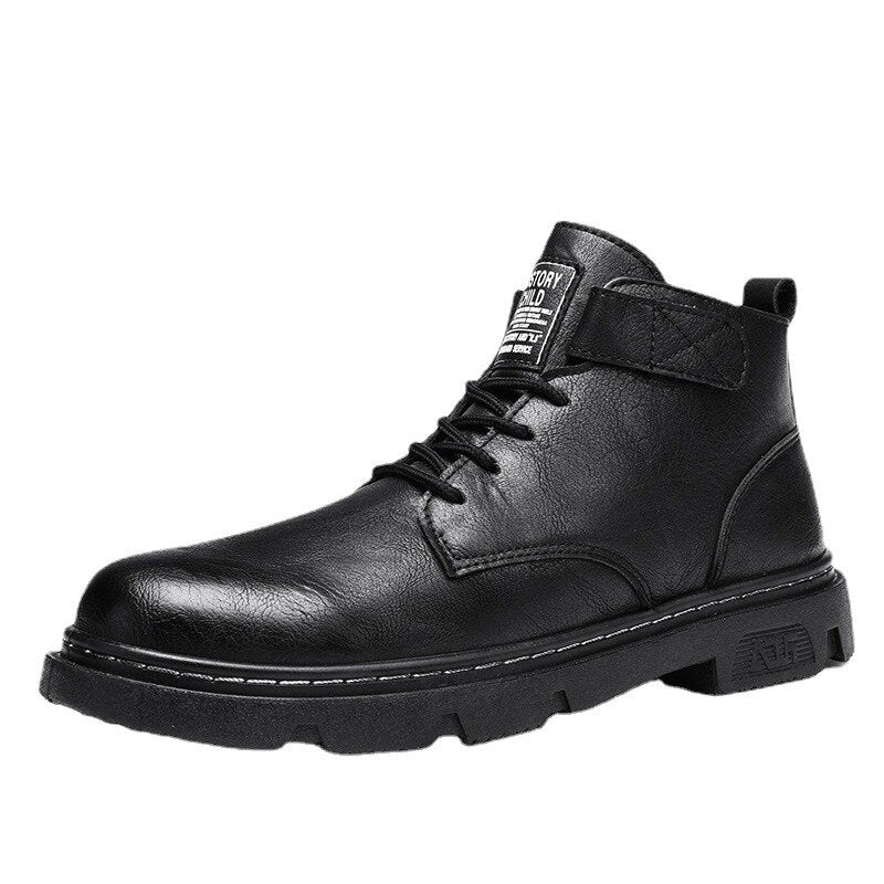 Men Winter Keep Warm Ankle Boots Motorcycle Shoes  Boots Footwear Outdoor Comfy Classic Male Shoes botas hombre