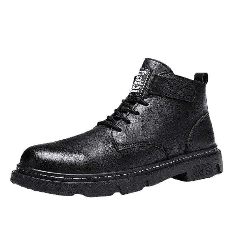 Men Winter Keep Warm Ankle Boots Motorcycle Shoes  Boots Footwear Outdoor Comfy Classic Male Shoes botas hombre