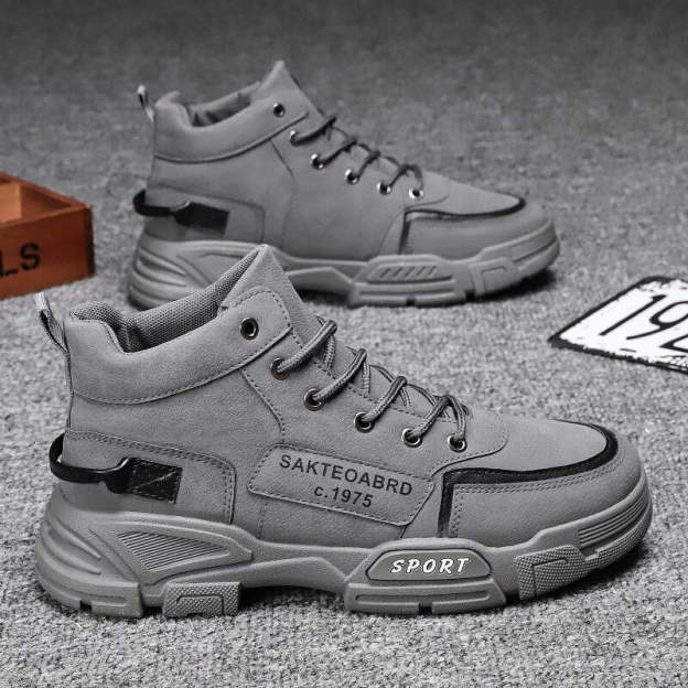 Platform Sneakers for Men Breathable Casual Walking Sports Running Shoes Outdoor Travel Fitness Sneakers Male Vulcanized Shoes