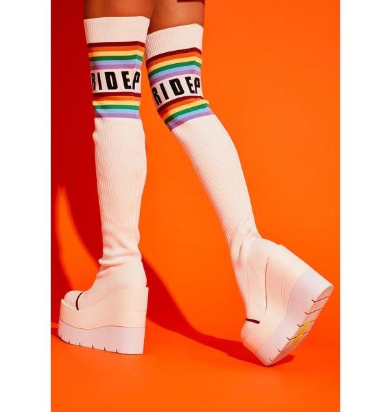 BEAMING WITH LOVE THIGH HIGH BOOTS-annaxin