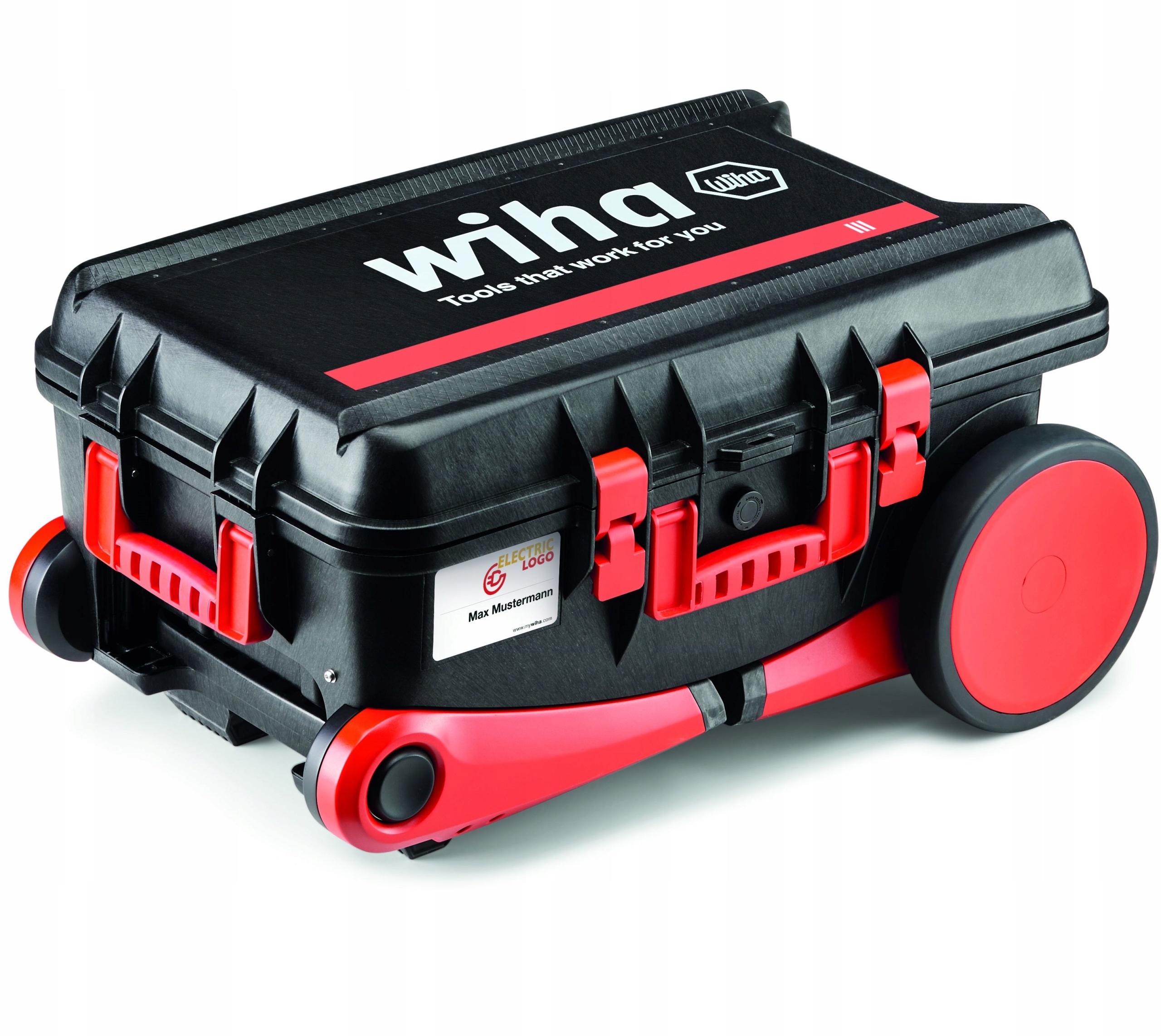 Caixa de ferramentas WIHA Kit de ferramentas para eletricista Número de itens no conjunto 100