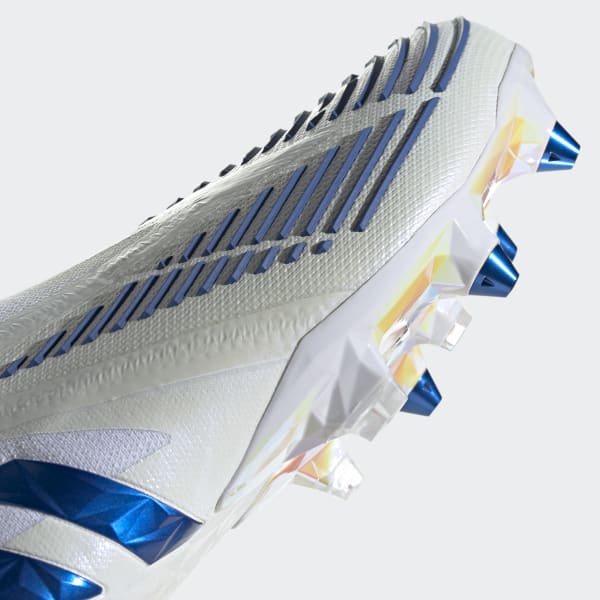 Blanco Botines Predator Edge+ Terreno Blando