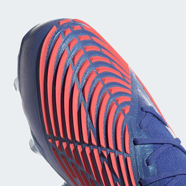 Azul Botines Predator Edge.1 Terreno Blando