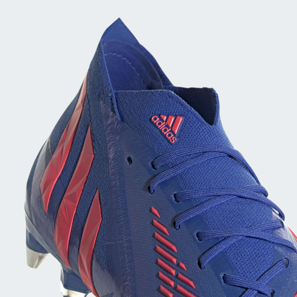 Azul Botines Predator Edge.1 Terreno Blando