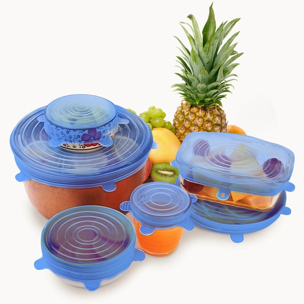 🔥Hot Sale 50% OFF🔥Silicone Food Lids (6 Piece Set)
