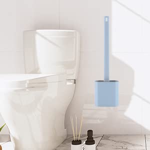 toilet brush silicone toilet clean brush corner easily wall mounting