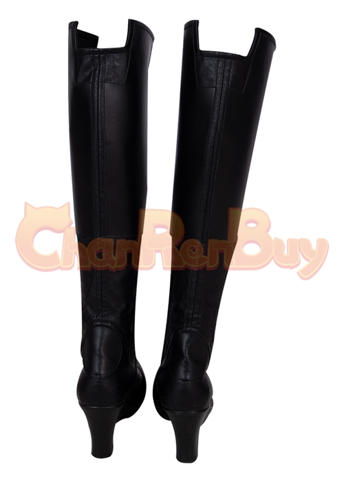 Black Widow Costume Natasha Romanoff  Cosplay Suit Boots Outfit Black Version-Chaorenbuy Cosplay