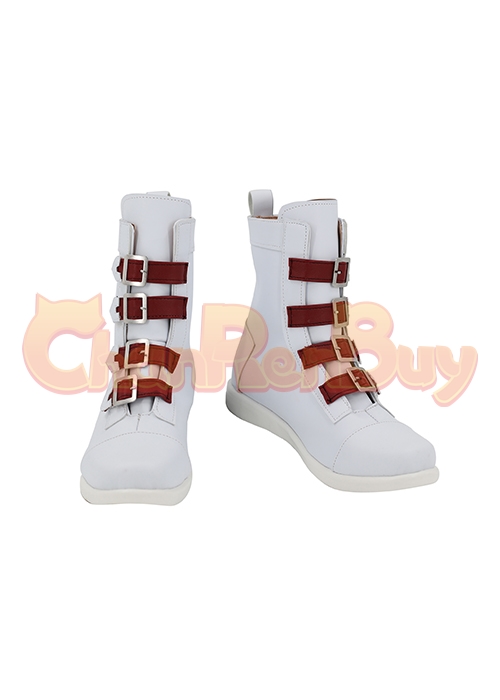 SHUN'EI Shoes The King of Fighters XIV Cosplay Boots-Chaorenbuy Cosplay
