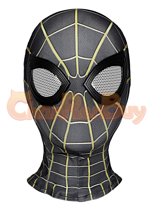 Spider Man 3 No Way Home Costume Cosplay Black Suit Ver 2 Kids Size-Chaorenbuy Cosplay