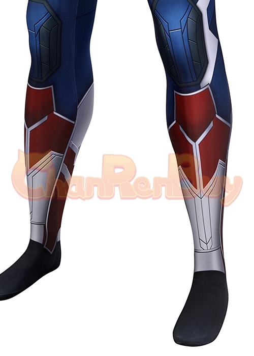 The Falcon and the Winter Soldier Costume Sam Wilson Cosplay Jumpsuit-Chaorenbuy Cosplay