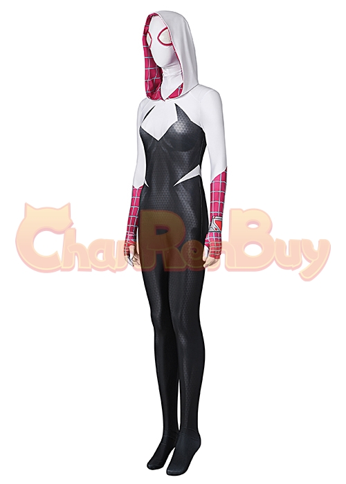 Spider-Gwen Stacy Costume Spider-Man: Across The Spider-Verse Cosplay Suit-Chaorenbuy Cosplay