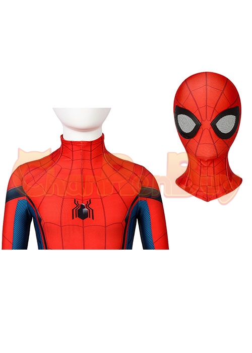Spider Man Homecoming Costume Cosplay Suit Kids Size-Chaorenbuy Cosplay