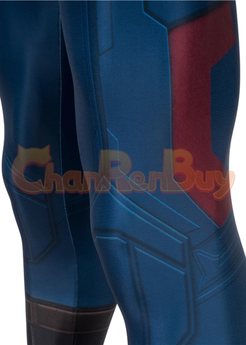 Captain America Costume Avengers Endgame Cosplay Jumpsuit -Chaorenbuy Cosplay