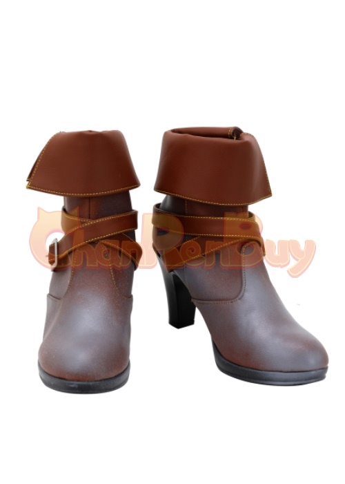  Triss Merigold Shoes The Witcher 3 Cosplay Boots-Chaorenbuy Cosplay