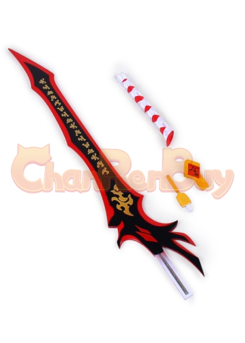 Elsword Knight Elesis Flame Lord Sword Cosplay Prop-Chaorenbuy Cosplay
