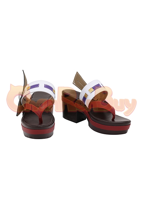 Yae Miko Shoes Genshin Impact Cosplay Boots Ver.1-Chaorenbuy Cosplay